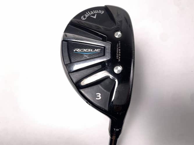 Callaway Rogue X 3 Hybrid 18* Aldila Synergy 50g Senior Graphite Mens RH
