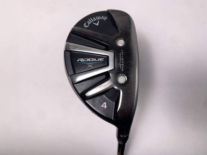 Callaway Rogue X 4 Hybrid 20* Aldila Synergy 50g Senior Graphite Mens RH