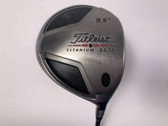 Titleist 983 K Driver 9.5* Graphite Design YS-6 Stiff Graphite Mens RH HC