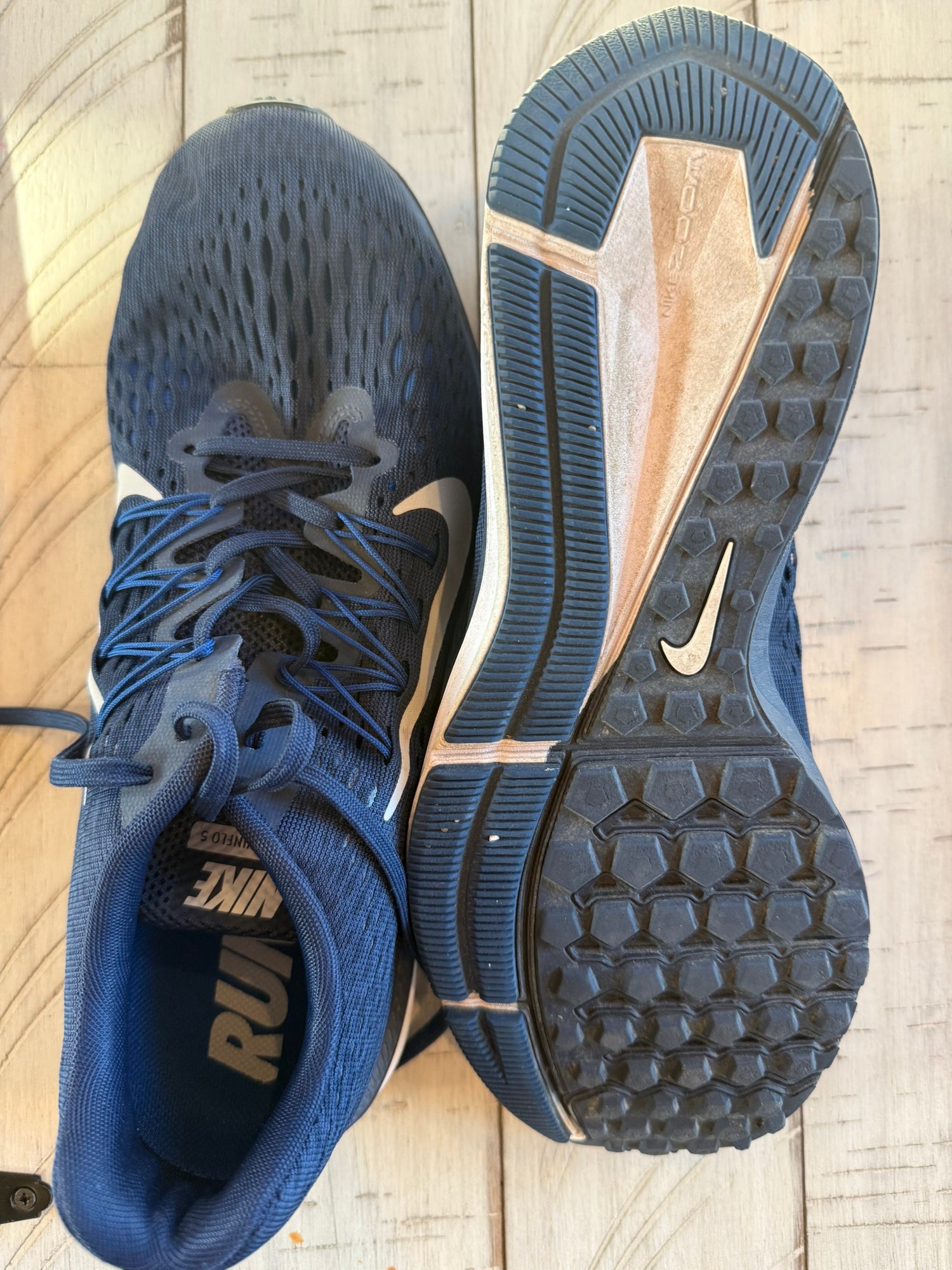 nike zoom winflo 5 mens blue