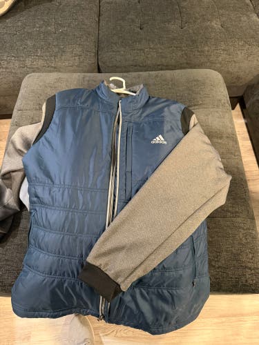 Blue Men's XL Adidas Jacket (Used)