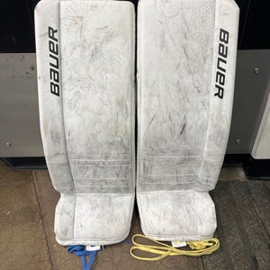Junior Large Bauer GSX Goalie Leg Pads (Used)