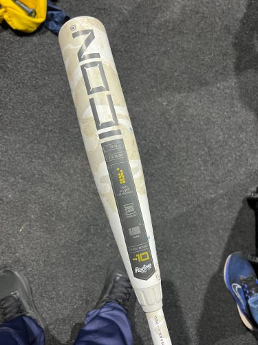 2025 Rawlings Icon Composite USSSA Certified Bat (-10) 18 oz 28" (Used)