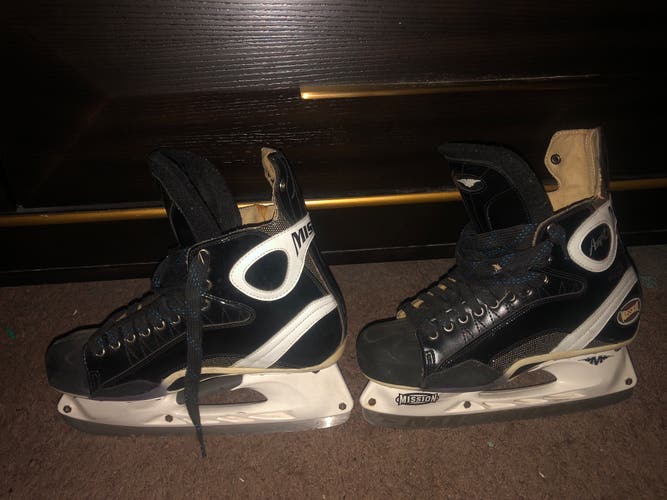 Mission Amp 6 Hockey Skates Regular Width 11.5 (Used)