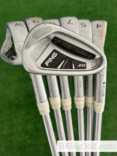 Ping i20 Iron Set 4-W / NS Pro 105 Stiff