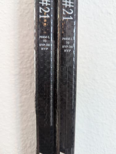 Bauer VAPOR  HYPERLITE Stick LEFT P88M 70 flex Senior D1 Pro Stock - 2 PACK