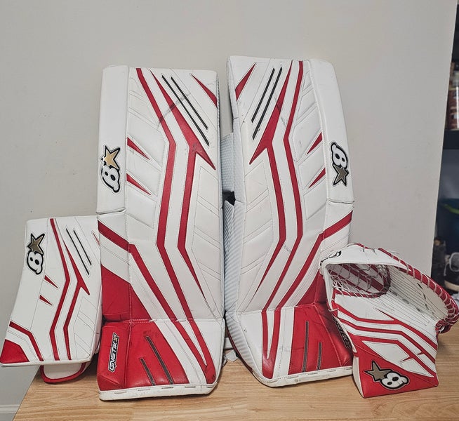 34" 2024 Brian's GNetik X5 Regular Goalie Full Set (Used)
