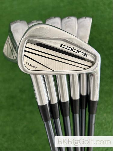 Cobra King Tour 23 Forged Iron Set 5-P / Recoil F3 90 Regular Graphite