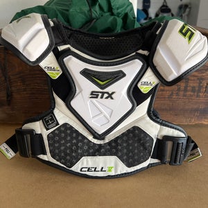 Small Youth STX Cell V Shoulder Pads (Used)
