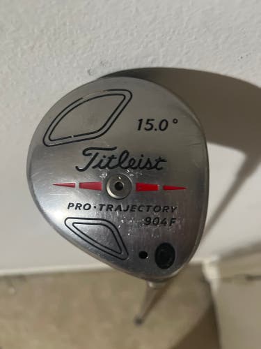 Men's 2004 Titleist 904 F Right Handed Fairway Wood Stiff Flex 3 Wood (Used)