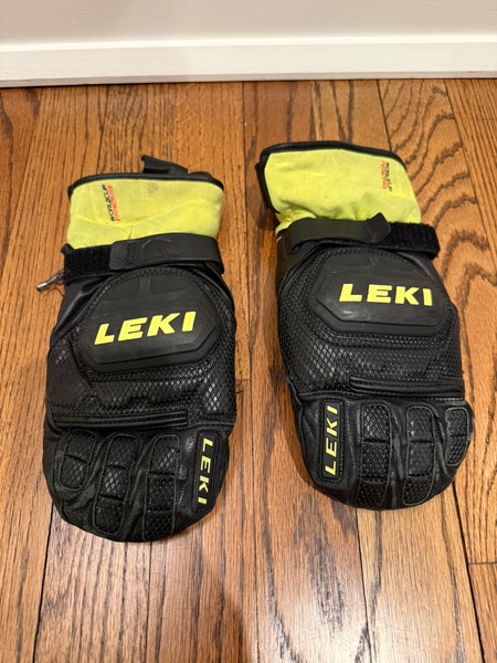 Leki Ski Racing Mittens Size 7 (Used)