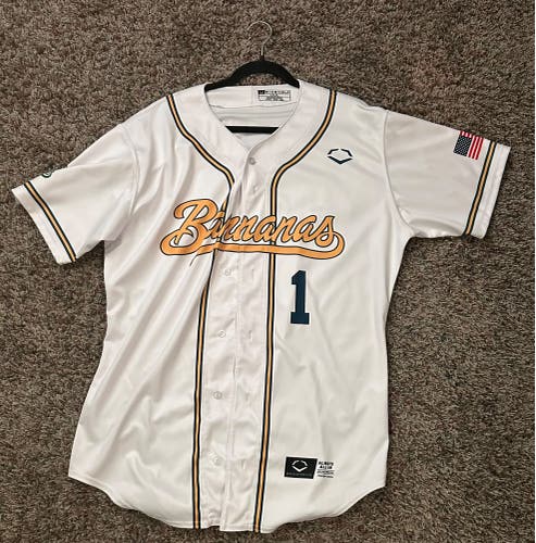 Savannah bananas Bananas EvoShield Jersey - White