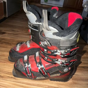 Women's Salomon Mission 770 All Mountain Ski Boots Red Mondo 25 & 25.5