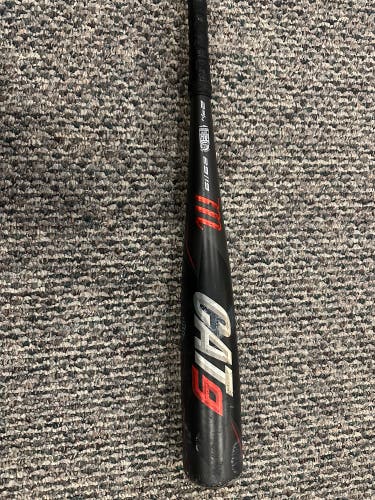 2021 Marucci CAT9 Alloy USSSA Certified Bat (-10) 20 oz 30" (Used) with new Franklin Gator Grip