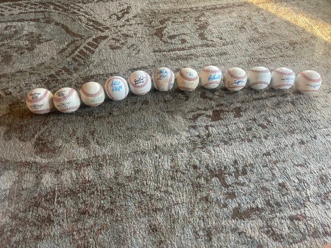 Line Baseballs 12 Pack (1 Dozen) (Used)