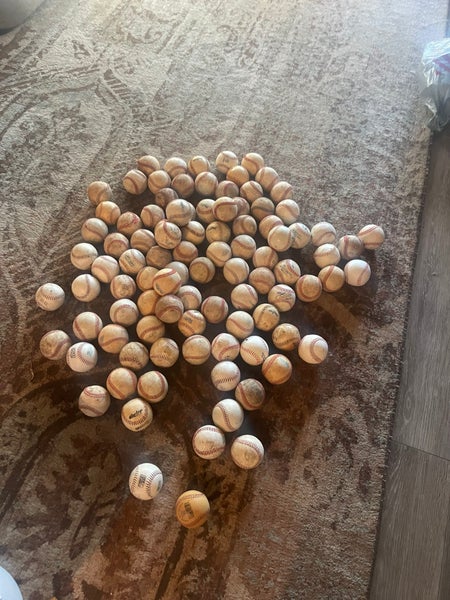 94 count batting practice baseballs