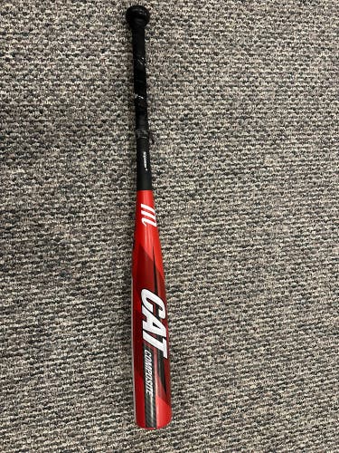 2019 Marucci CAT Composite USSSA Certified Bat (-10) 20 oz 30" (Used)