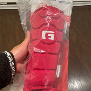 Red Senior Shin Guards (New)
