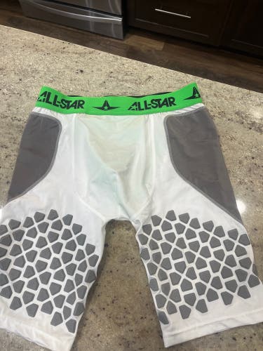Adult large All Star MVP Pro Protective Shorts/jock