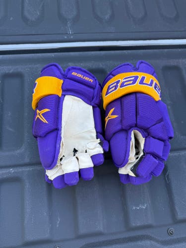 Reverse Retro La Kings Bauer Vapor 2X Pro Gloves 14" Pro Stock (New)