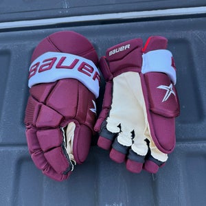 Rare Colorado Avalanche reverse retro gloves bauer Vapor 2X Pro Gloves 14" Pro Stock (New)