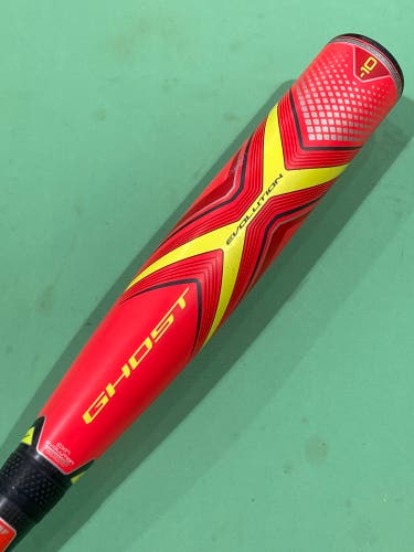 2019 Easton Ghost X Evolution Composite Bat USABat Certified (-10) Composite 21 oz 31" (Used)