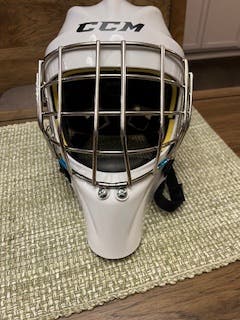 Youth Small CCM Axis 1.5 Goalie Mask (Used)