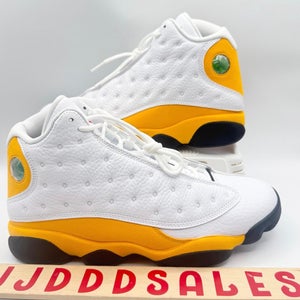 Nike Air Jordan 13 Retro Del Sol Yellow White Black 414571-167 Men’s Sz 8.5 NEW

New Without Box