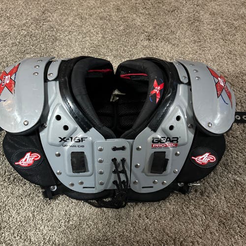 Gear Pro Tec X2 Air - Small 16”-17” Football Shoulder Pads - QB WR DB X-16F