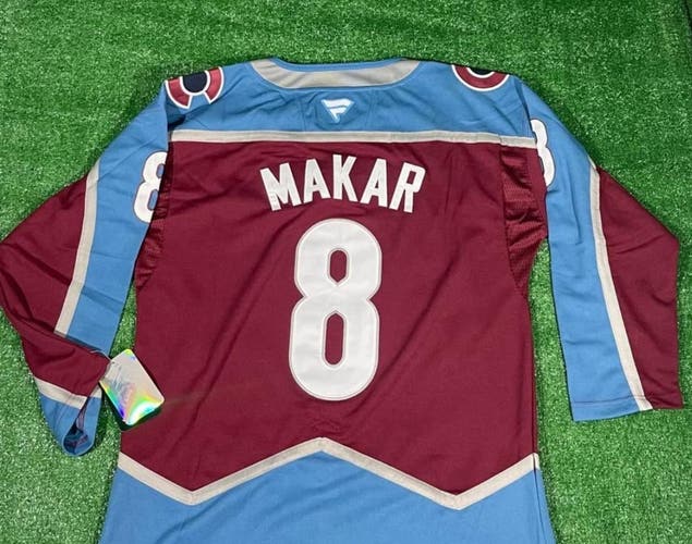 Men’s large Cale Makar #8 Jersey (New)