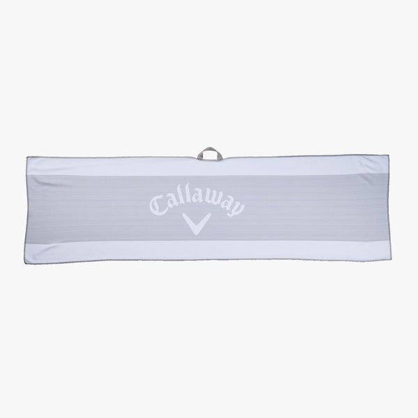 Callaway Cooling Towel (White/Grey, 40"x11.5") Golf 2023 NEW