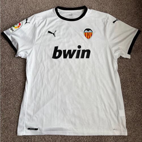 White Valencia XXL Men's Puma Jersey (New)