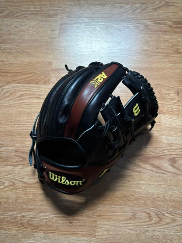 2013 Wilson A2K RH Infield Baseball Glove 11.75" (Used)