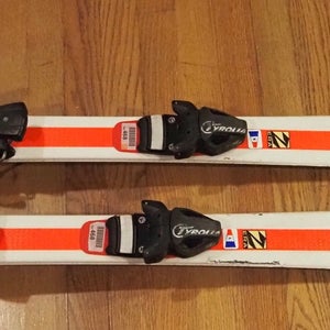 Kid's All Mountain 127 cm HEAD Supershape Team Era 2.0 Skis With Bindings (Used)