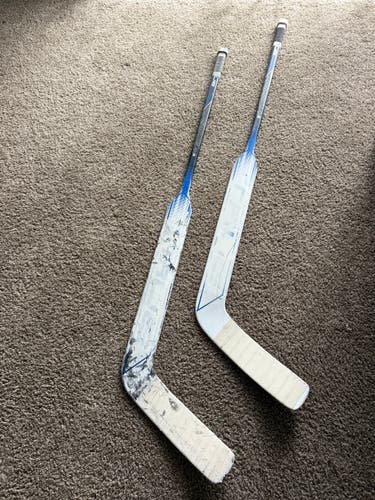 Senior True HZRDUS 9X4 Regular Goalie Stick 24.5" Paddle Pro Stock (Used)