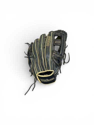 Used Wilson A1000 BB/SB Glove RH Throw Grey 12 1/2" 11873-S000226904