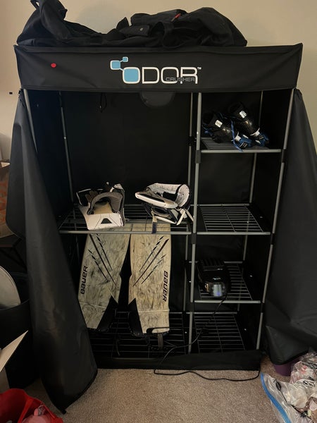 Odor Crusher heated/ozone closet