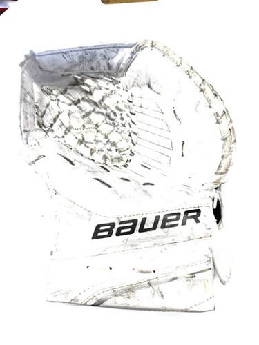 Used Bauer GSX Inter Goalie Catcher White 11860-S000303056