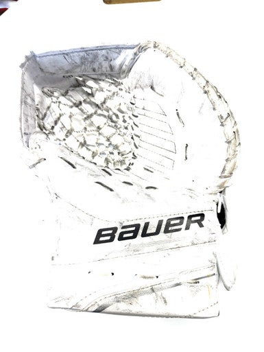 Used Bauer GSX Inter Goalie Catcher White 11860-S000303056