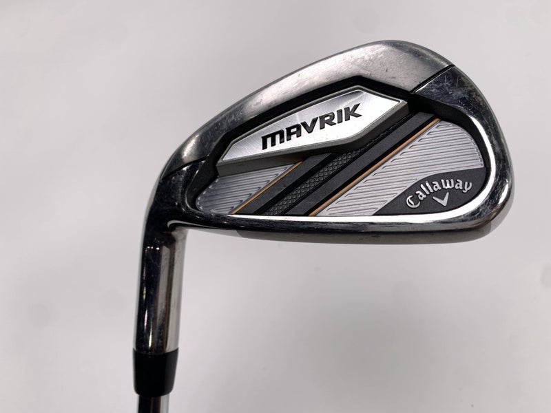 Callaway Mavrik Single 7 Iron True Temper Elevate VSS 95g Stiff Steel Mens LH