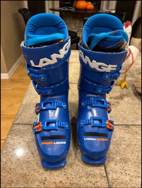 Lange RS130 Racing Ski Boots – Size 27–27.5 / 316mm – Great