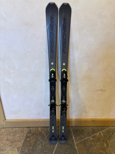 New 2023 Fischer RC One 74 skis with bindings 160cm