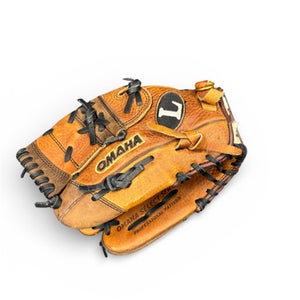 Used Louisville Slugger OMAHA BB/SB Glove LH Throw Brown 11 1/2" 11863-S000025001