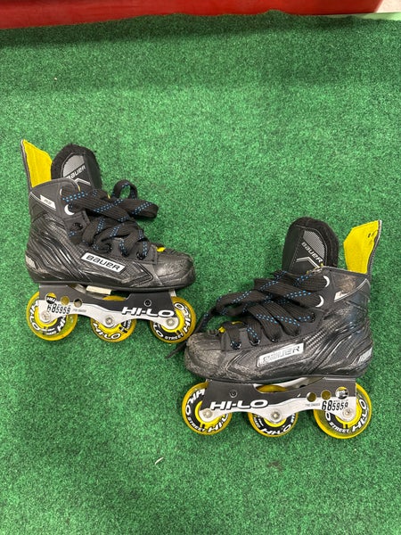 Youth Bauer RS Inline Skates (Regular) Size 12 (Used)