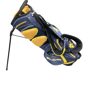 Used TEAMGOLF WEST VIRGINIA BAG Mens Stand Bag Navy Blue 11613-S000174974