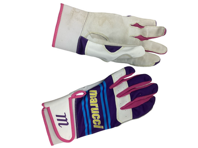 Used Marucci BB/SB Batting Gloves Pink SM 11613-S000174958