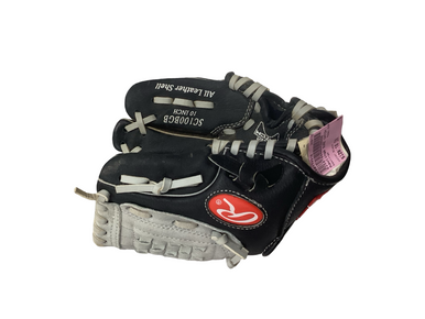 Used Rawlings SURE CATCH BB/SB Glove RH Throw Black 10" 11613-S000174910