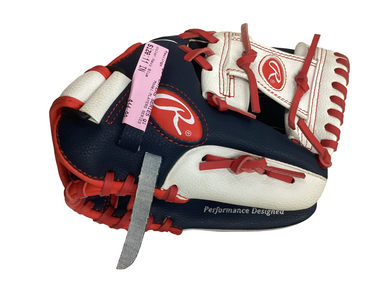 Used Rawlings PLAYERS SERIES BB/SB Glove RH Throw Navy Blue 11" 11613-S000174909