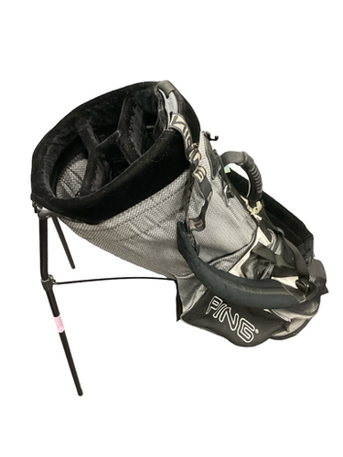 Used Ping Mens Stand Bag Black 11613-S000174903