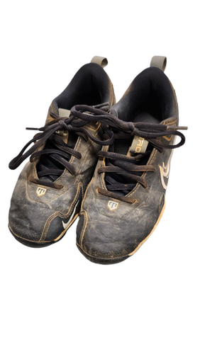 Used Nike TROUT BB/SB Cleats Black Junior 03 11613-S000174368